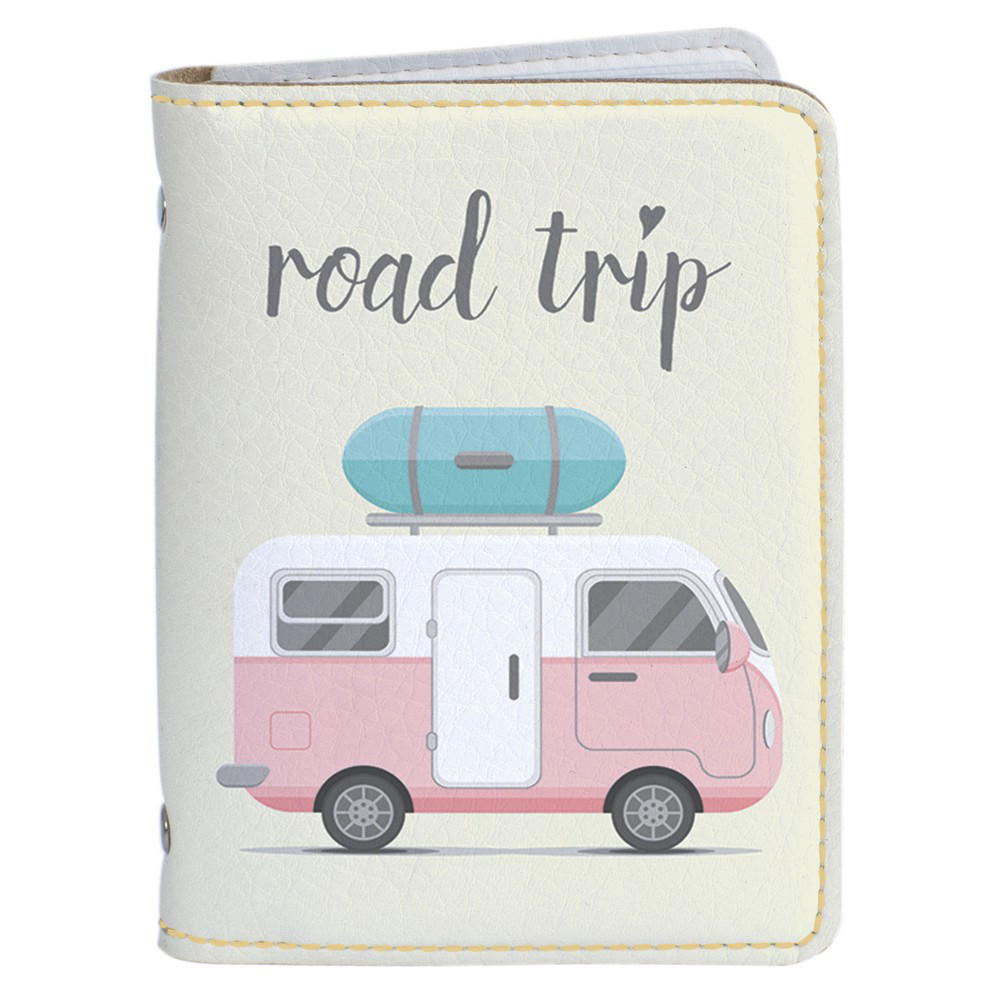 

Обложка на автомобильные права 14 Road trip экокожа