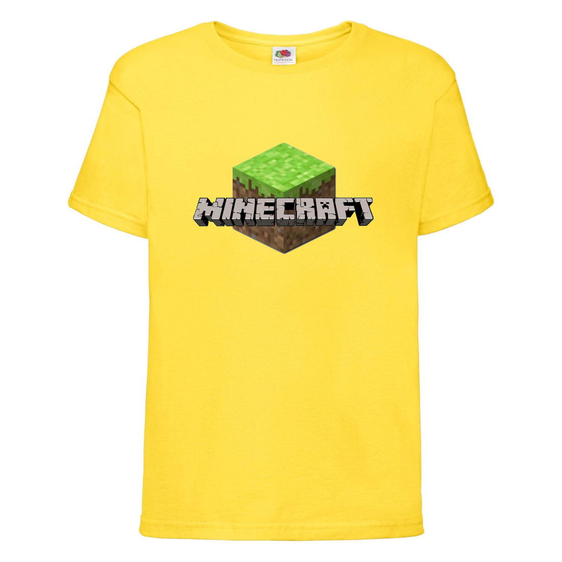 

Футболка детская Майнкрафт 002 (Minecraft) желтая (MNKT yel 002) 152 см
