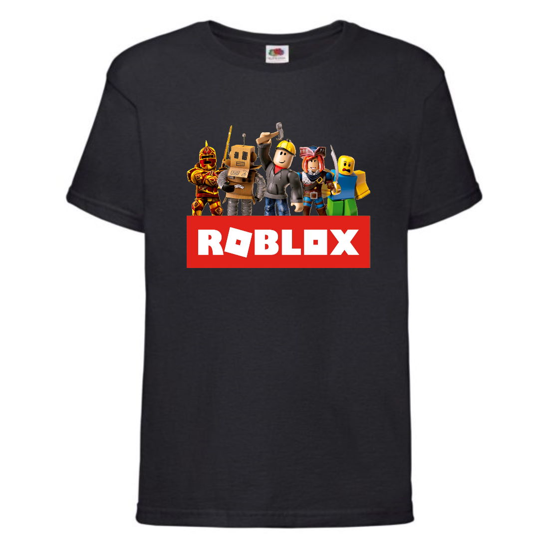 

Футболка детская Роблокс 004 (Roblox) черная (RB blc 004) 104 см