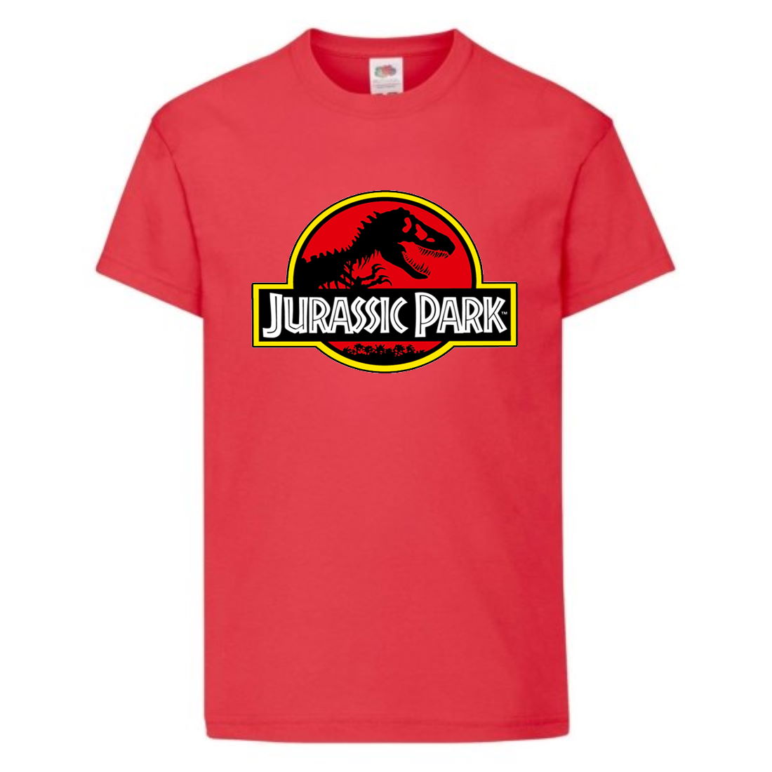 

Футболка детская Парк Юрского Периода 006 (Jurassic Park) красная (JPK rd 006) 104 см