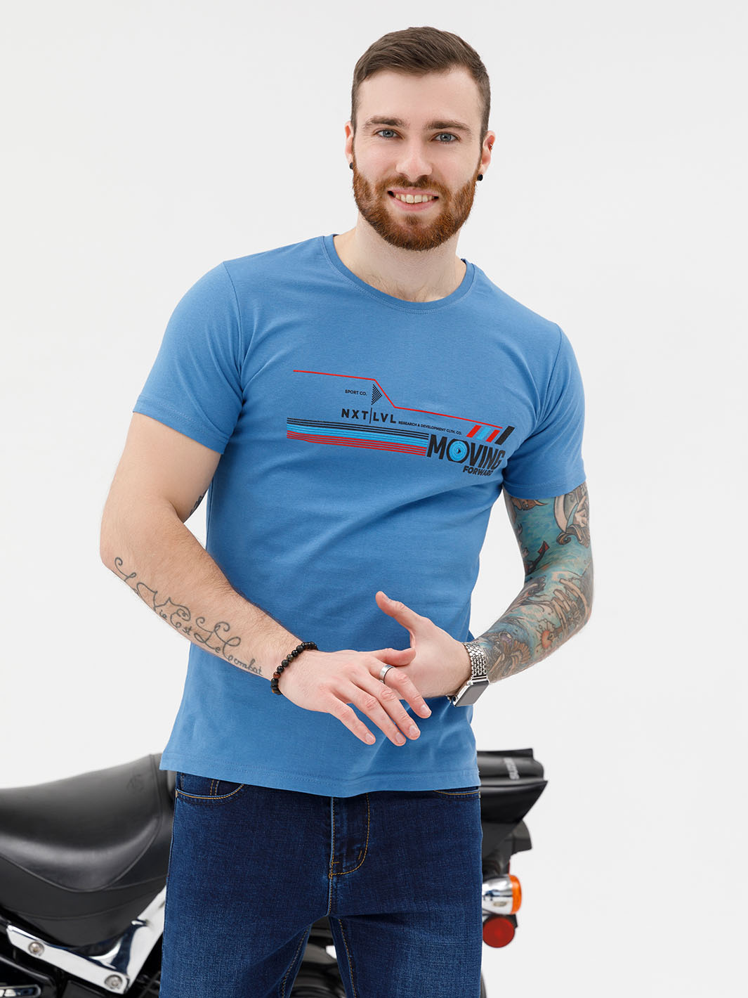 

Футболка ISSA PLUS GN4-11_синий M Синяя