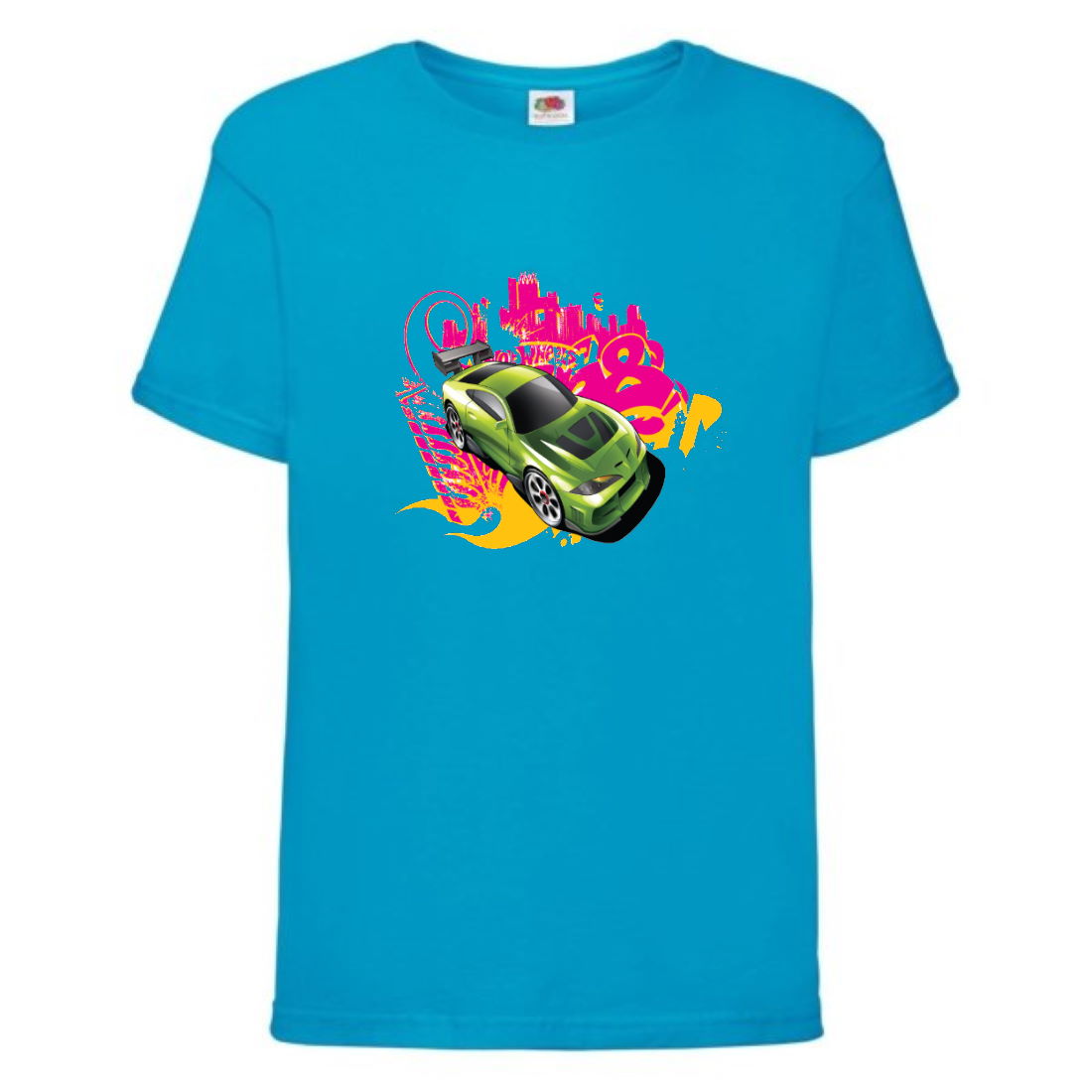 

Футболка детская Хот Вилс 006 (HotWheels) синяя (HTW blu 006) 128 см