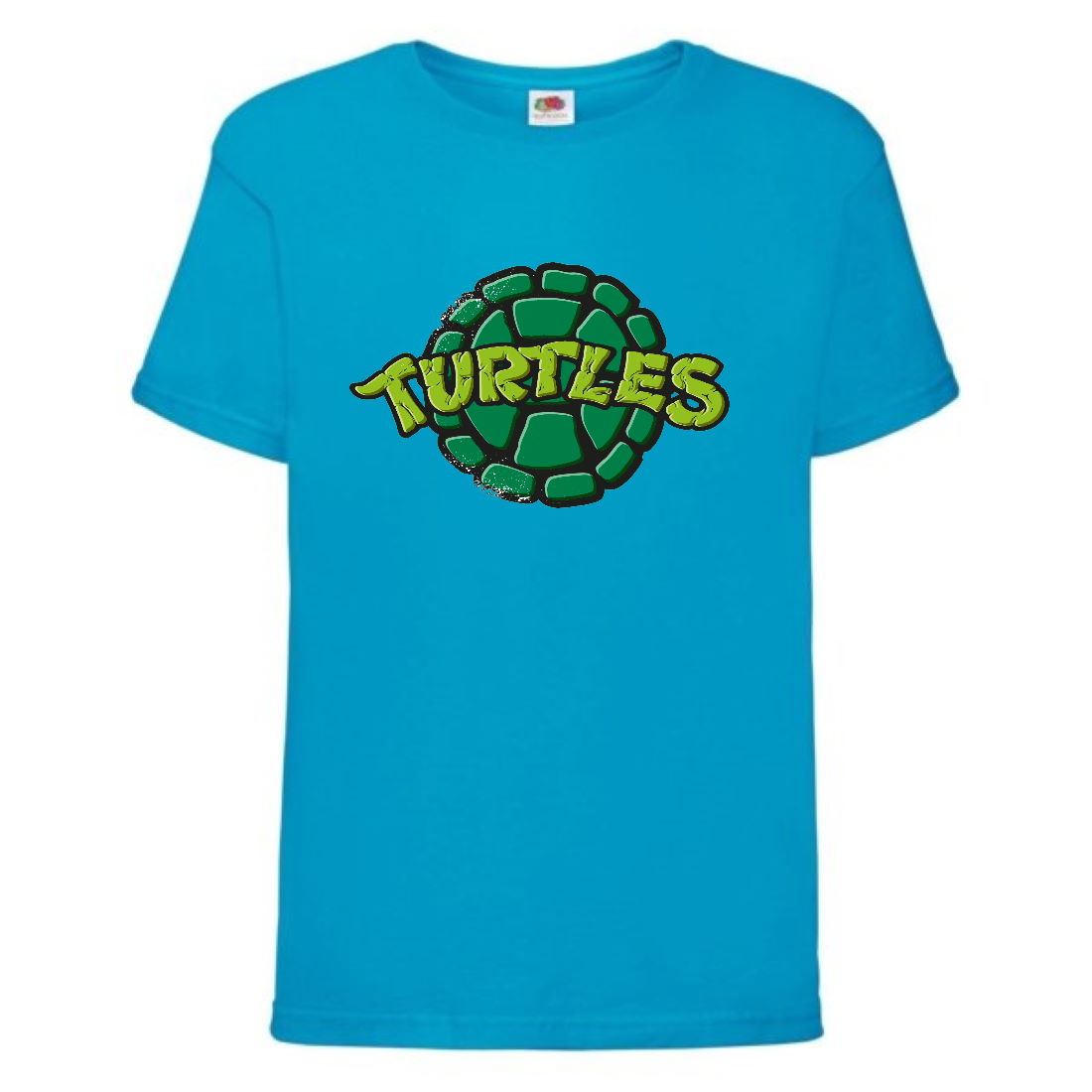 

Футболка детская Черепашки Ниндзя 0022 (Ninja Turtles) синяя (NTS blu 0022) 164 см
