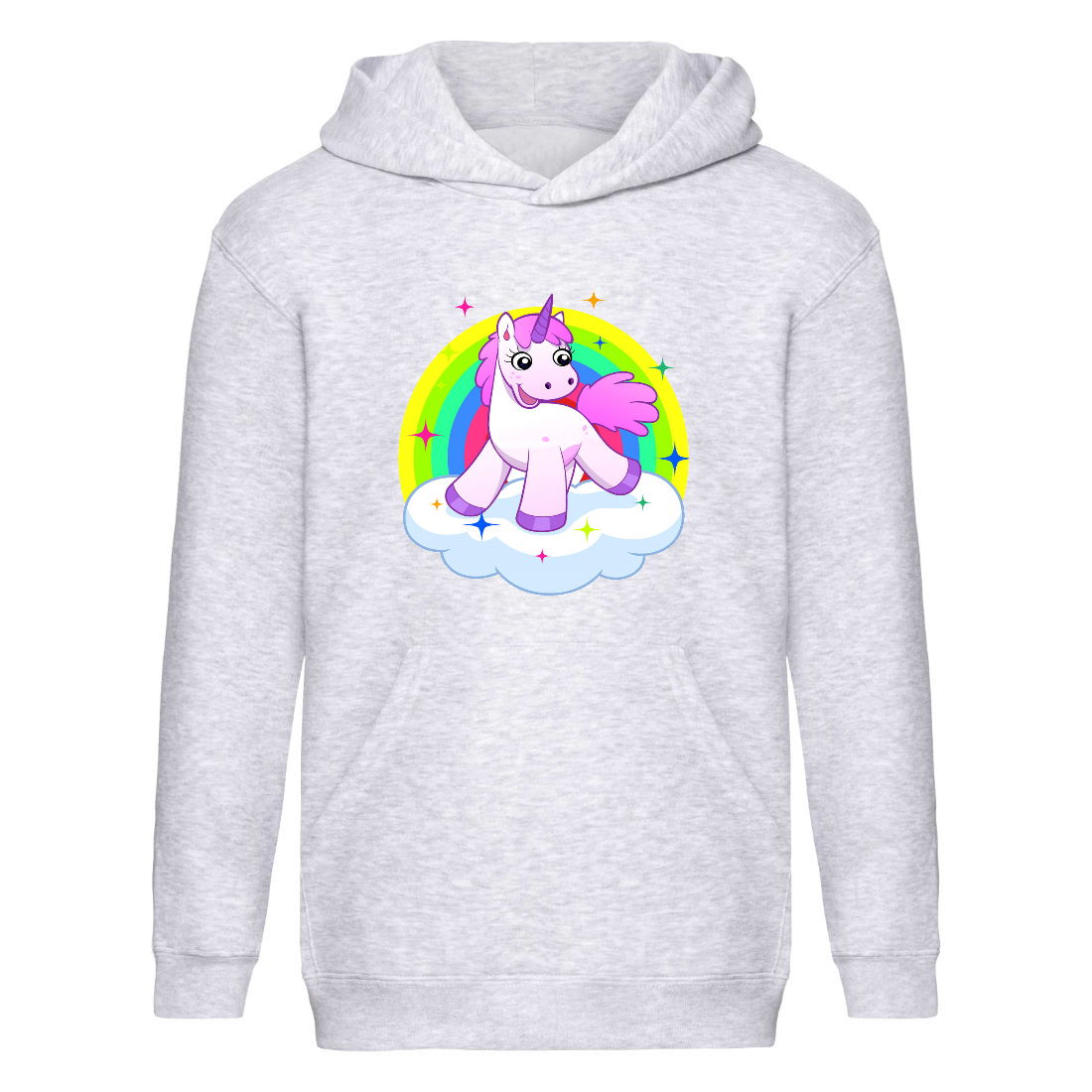 

Худи детская Единорог 0043 (Unicorn) серая (EDN gry 0043) 140 см