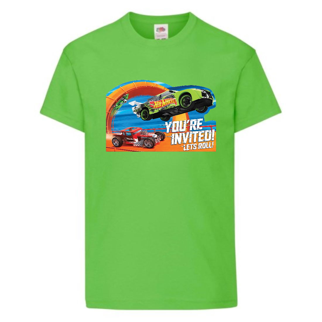 

Футболка детская Хот Вилс 0010 (HotWheels) светлозеленая (HTW lgrn 0010) 164 см