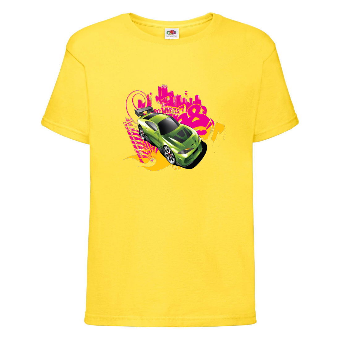 

Футболка детская Хот Вилс 006 (HotWheels) желтая (HTW yel 006) 116 см