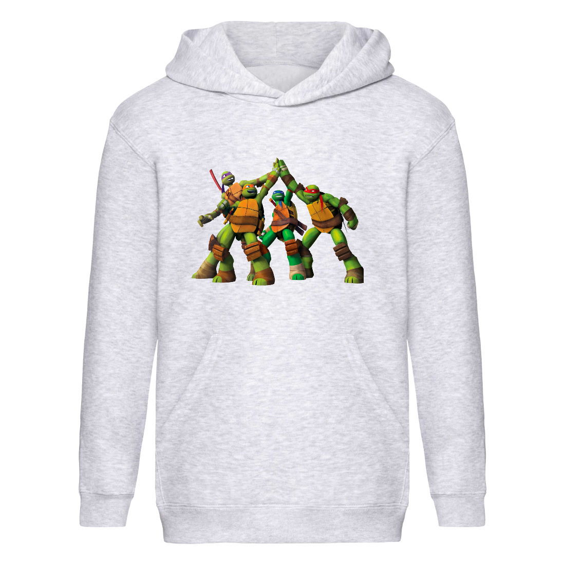 

Худи детская Черепашки Ниндзя 0026 (Ninja Turtles) серый (NTR gry 0026) 128 см