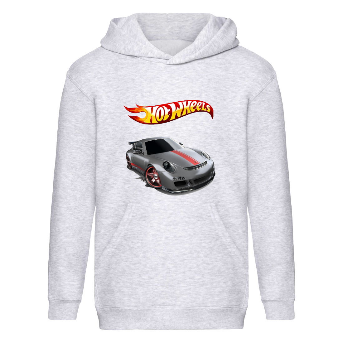 

Худи детская Хот Вилс 0014 (HotWheels) серая (HTW gry 0014) 116 см