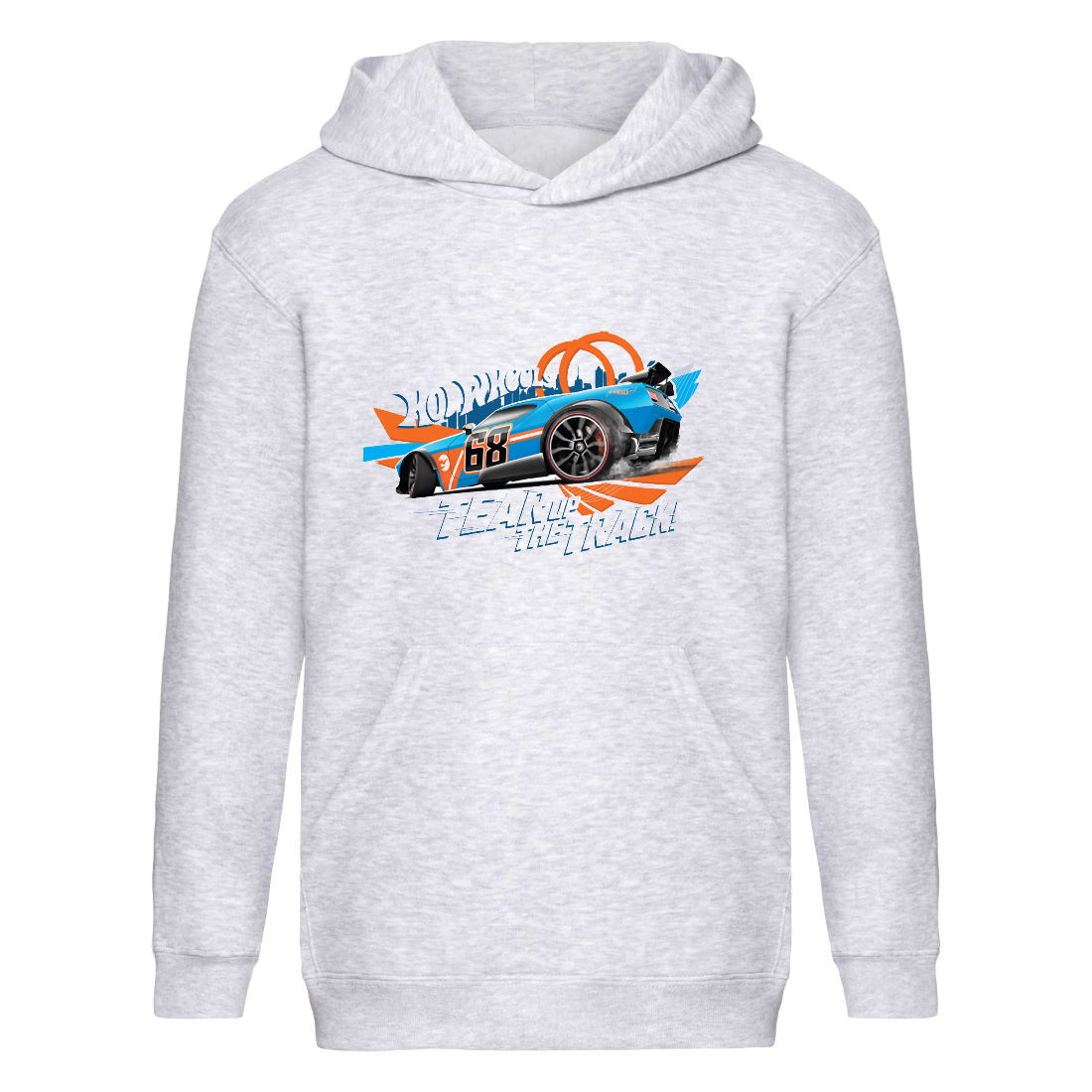 

Худи детская Хот Вилс 007 (HotWheels) серая (HTW gry 007) 164 см