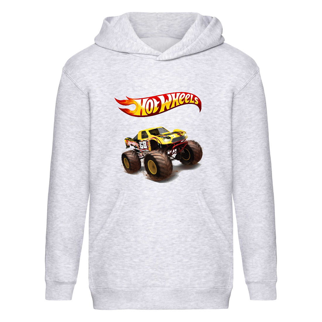 

Худи детская Хот Вилс 0013 (HotWheels) серая (HTW gry 0013) 116 см