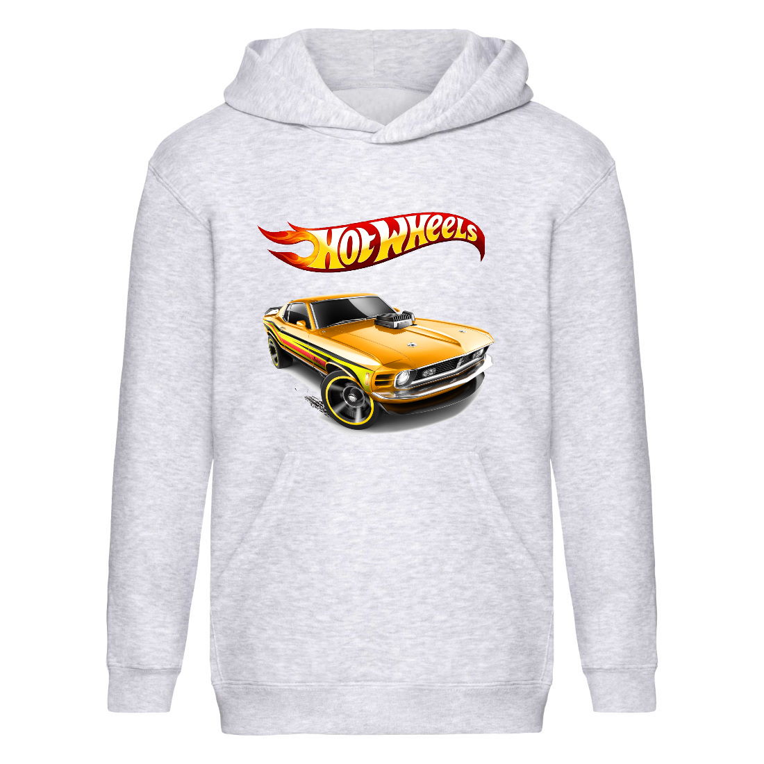 

Худи детская Хот Вилс 002 (HotWheels) серая (HTW gry 002) 140 см