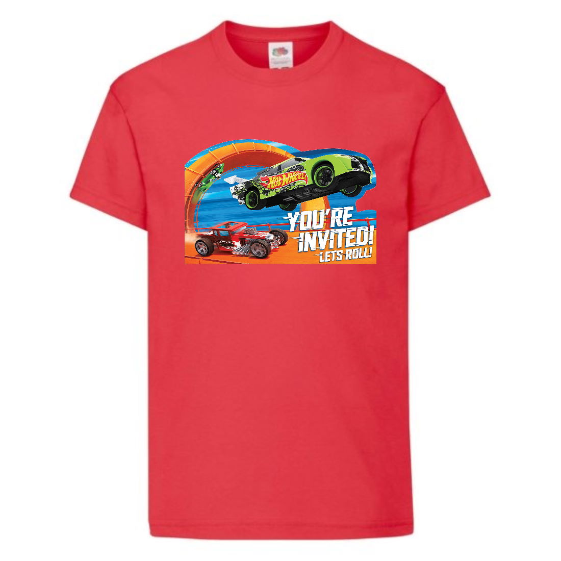 

Футболка детская Хот Вилс 0010 (HotWheels) красная (HTW rd 0010) 164 см