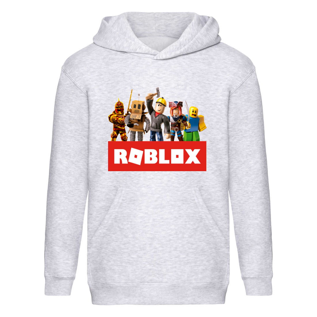 

Худи детская Роблокс 002 (Roblox) серый (RBL gry 002) 140 см