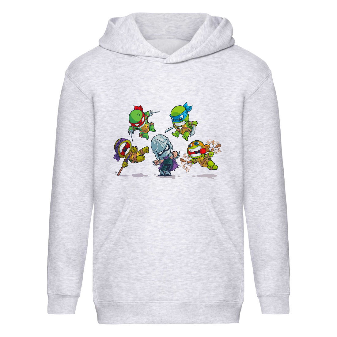 

Худи детская Черепашки Ниндзя 0024 (Ninja Turtles) серый (NTR gry 0024) 152 см
