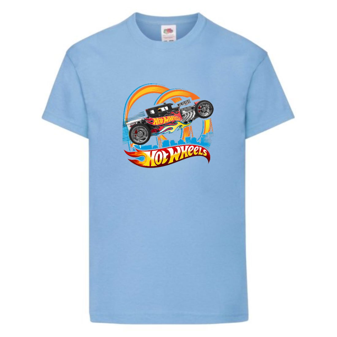 

Футболка детская Хот Вилс 009 (HotWheels) голубая (HTW lbl 009) 116 см