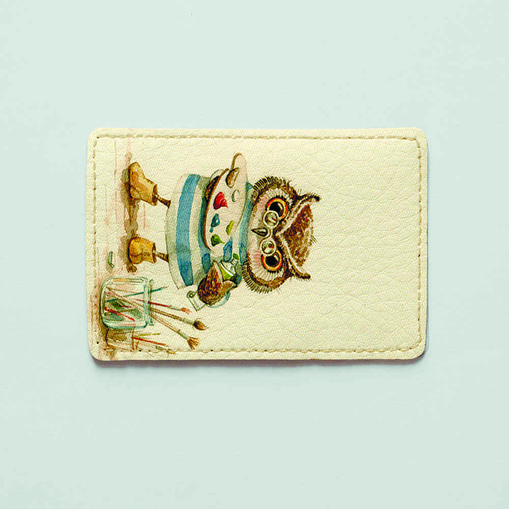 

Картхолдер Fisher Gifts Uno 120 Совушка художник экокожа