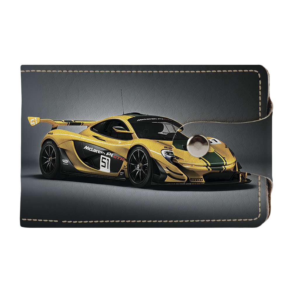 

Визитница Fisher Gifts Duo 671 Желтый McLaren экокожа