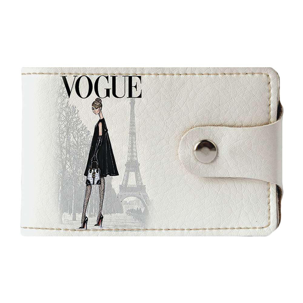 

Визитница Fisher Gifts Duo 114 Девушка VOGUE 7 экокожа