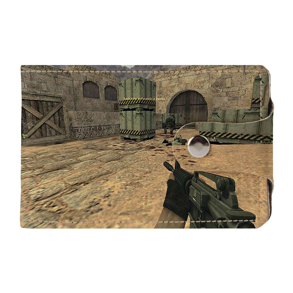 

Визитница Fisher Gifts Duo 80 CounterStrike M16 экокожа