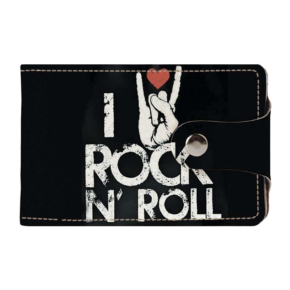 

Визитница Fisher Gifts Duo 855 I love RocknRoll экокожа
