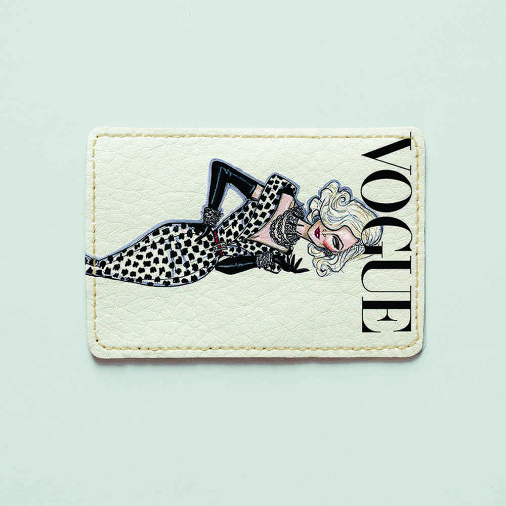 

Картхолдер Fisher Gifts Uno 161 Девушка VOGUE 13 экокожа