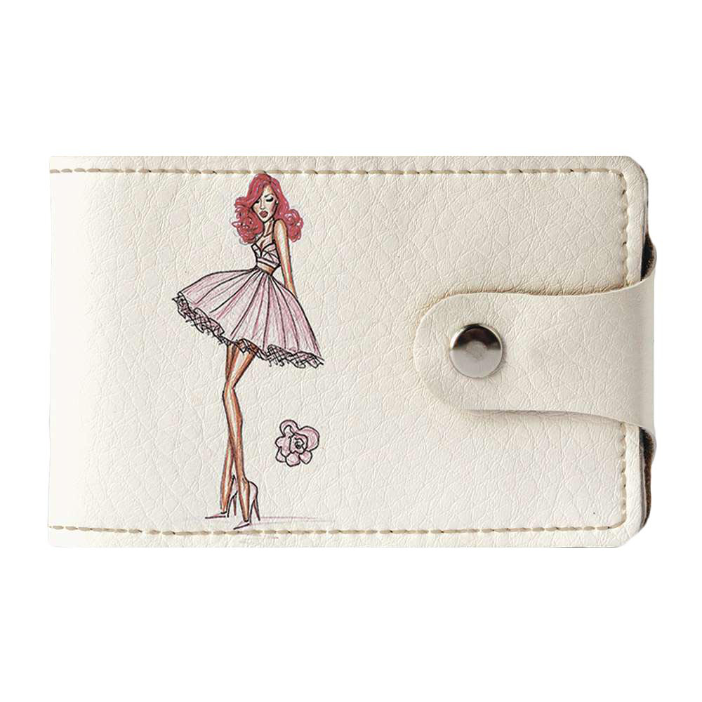 

Визитница Fisher Gifts Duo 156 Девушка VOGUE 11 экокожа