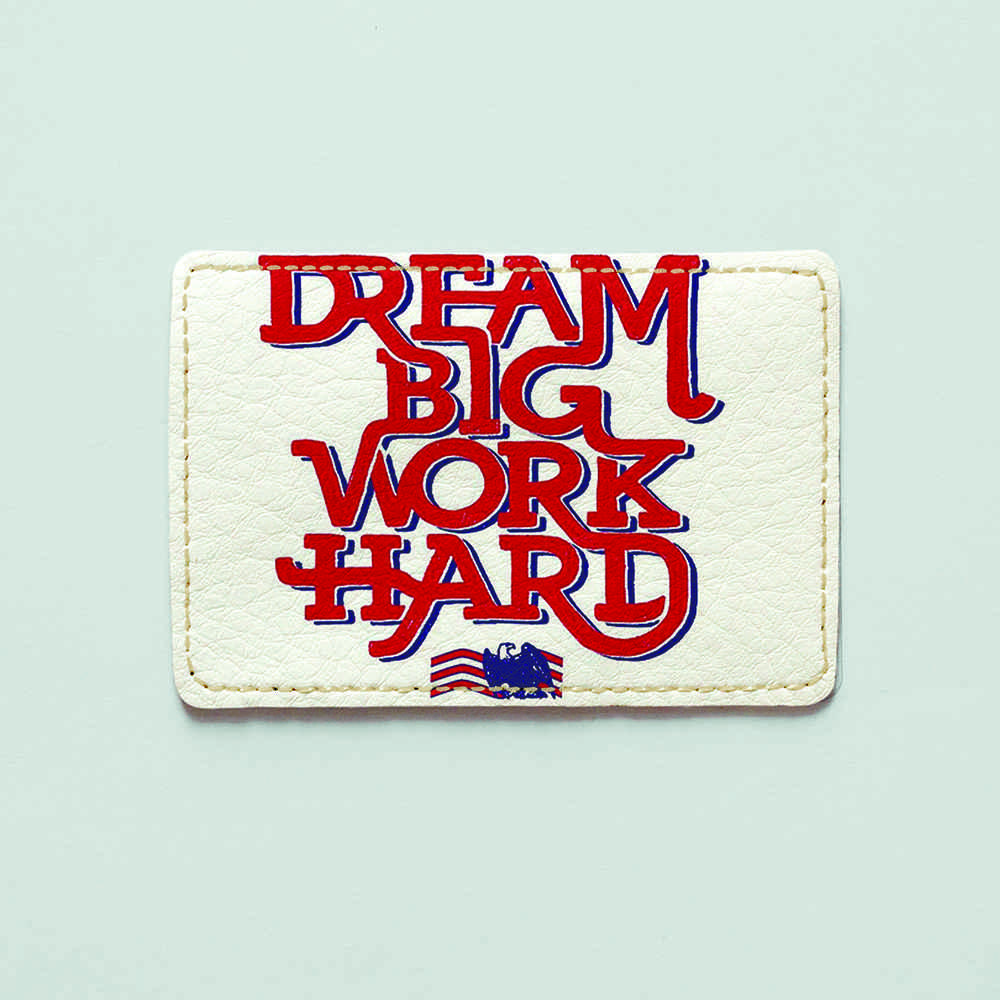

Картхолдер Fisher Gifts Uno 928 Dream BIG work HARD экокожа