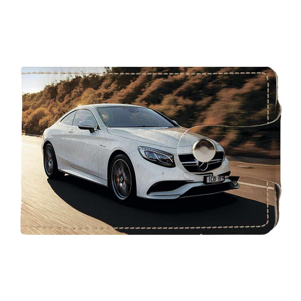 

Визитница Fisher Gifts Duo 677 Mercedes Benz на дороге экокожа