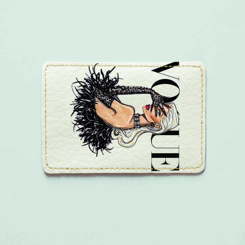 

Картхолдер Fisher Gifts Uno 162 Девушка VOGUE 14 экокожа