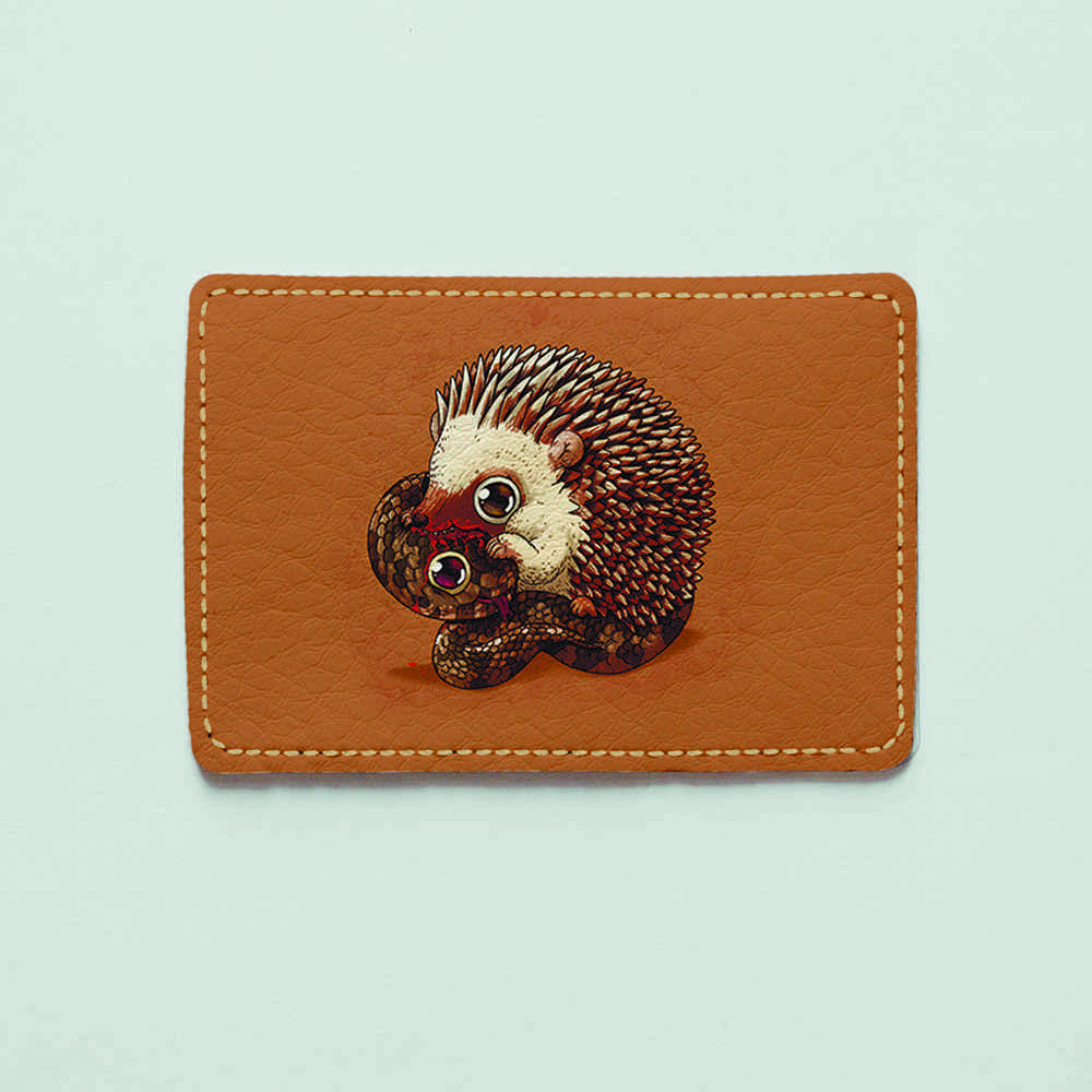 

Картхолдер Fisher Gifts Uno 942 Ёж и змея экокожа