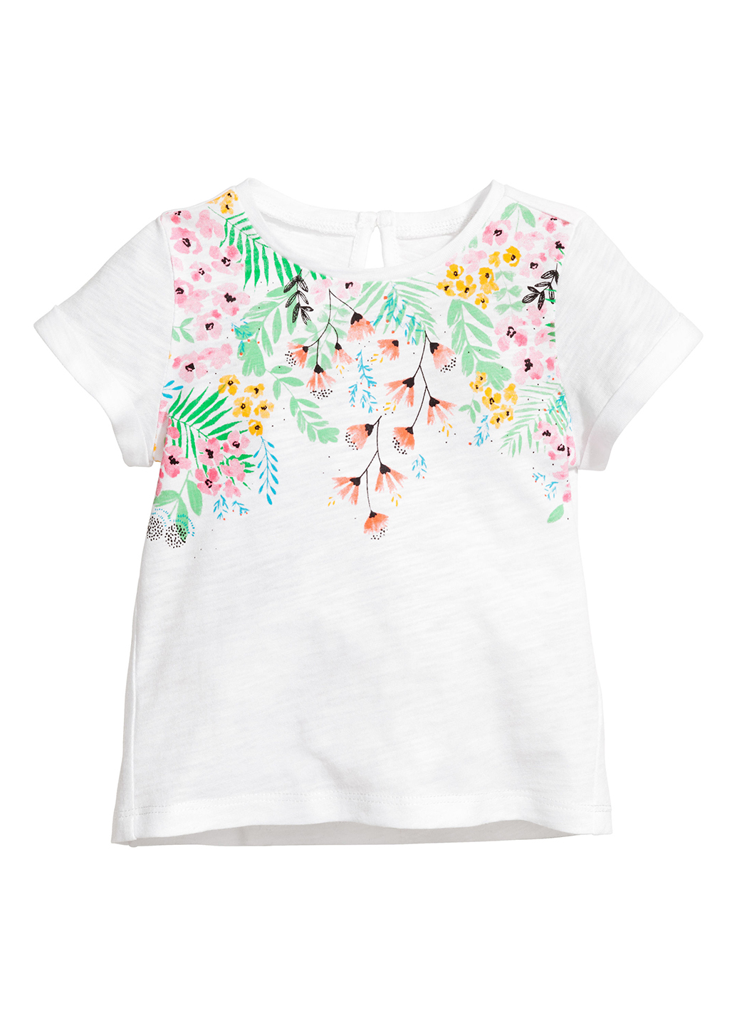 

футболка H&M kids 5hm03200137 74 см Белый 2000000377568