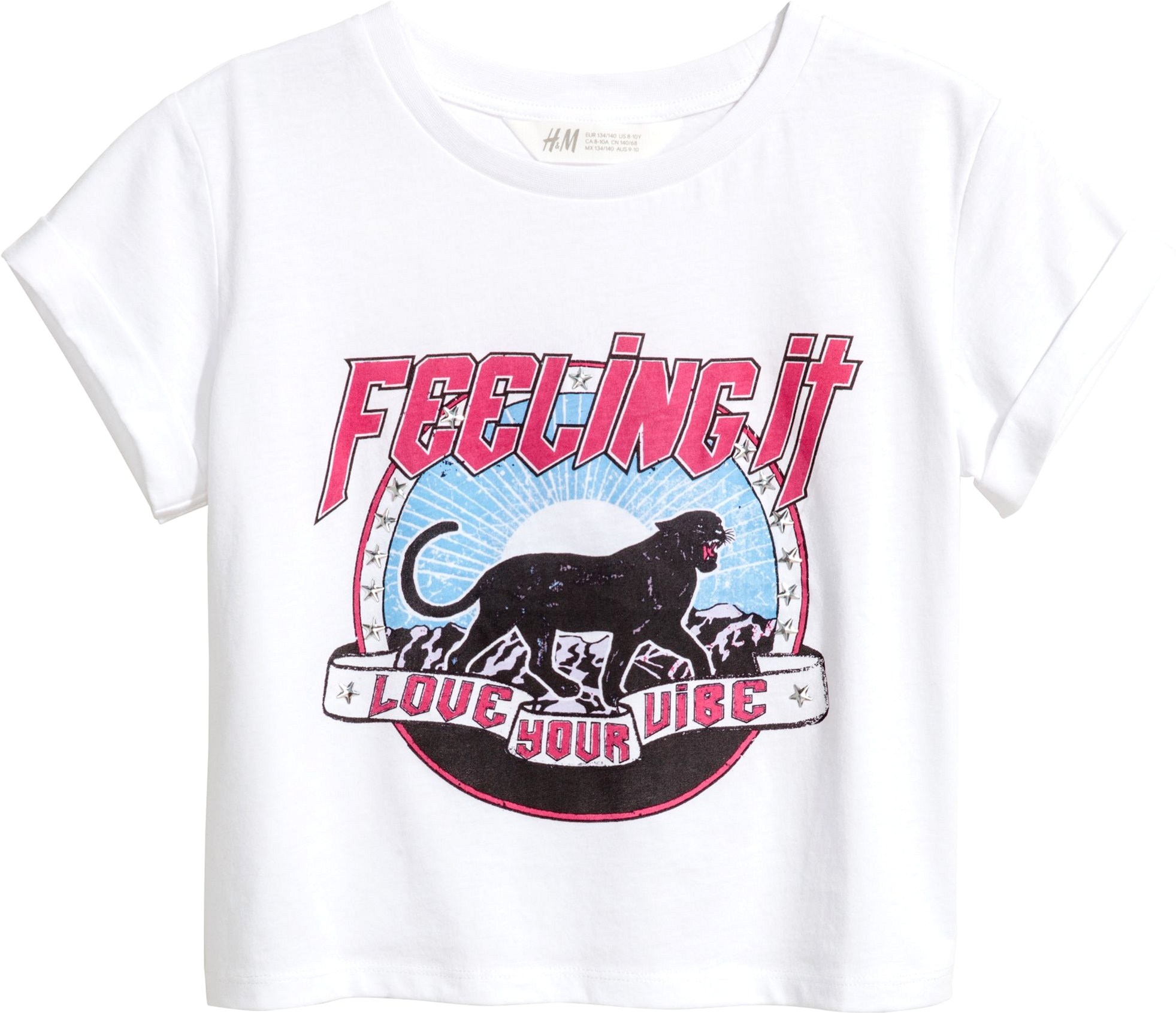 

футболка H&M kids 5hm01120152 146/152 см Белый 2000000365275