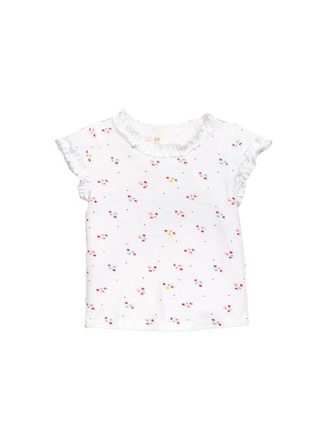 

футболка H&M kids 5hm03200273 74 см Белый 2000000380698