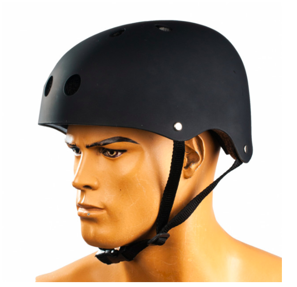 

Шлем Bavarsport для трюковых самокатов, скейтов, пеннибордов, роликов , размер,(S) черный