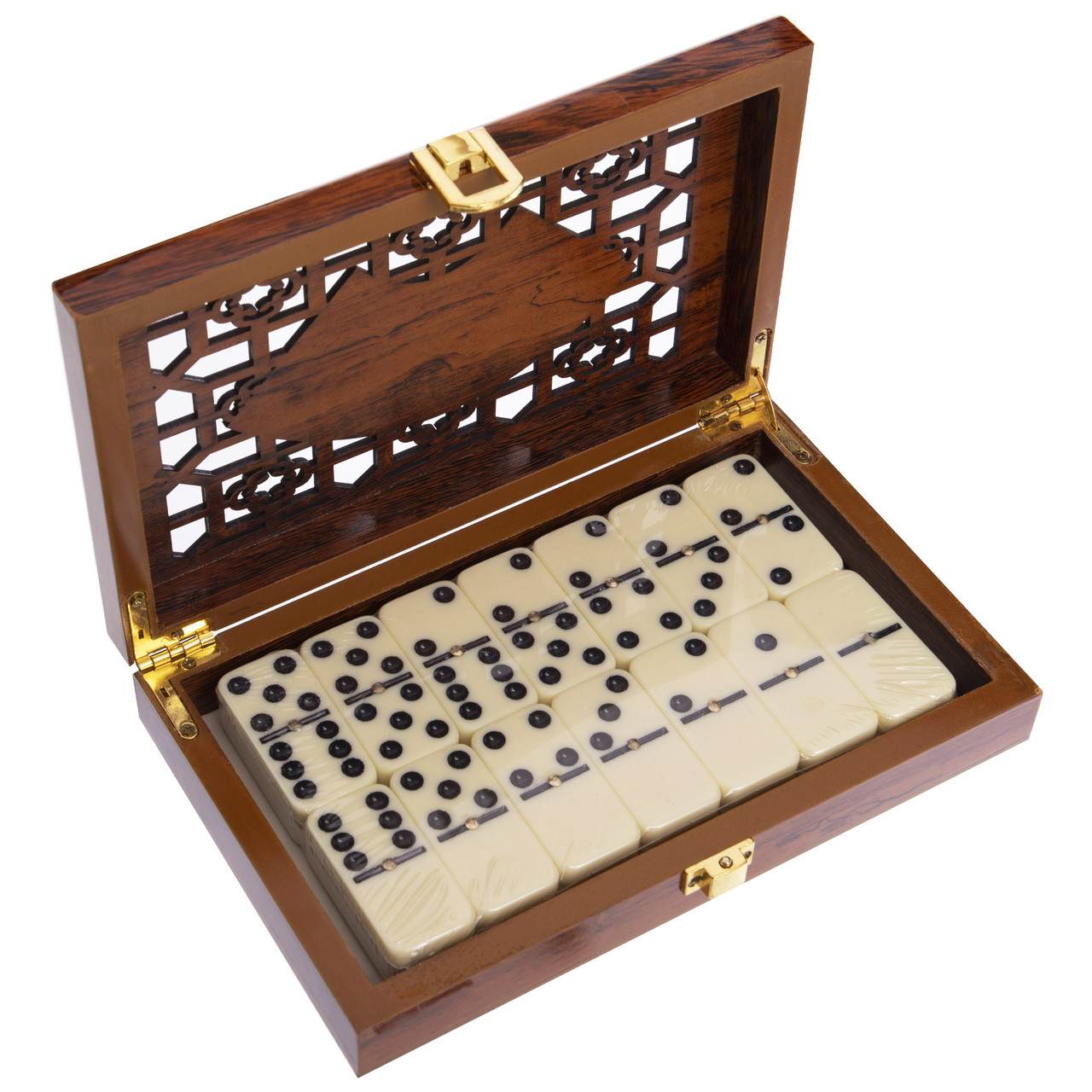 

Настольная игра домино в деревянной коробке Zelart Brain Games 5010E