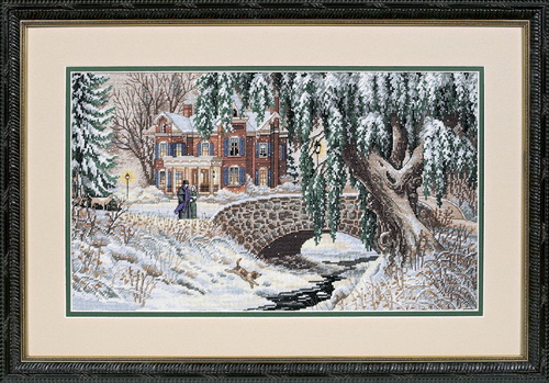 

Набор для вышивания Dimensions Зимний ручей