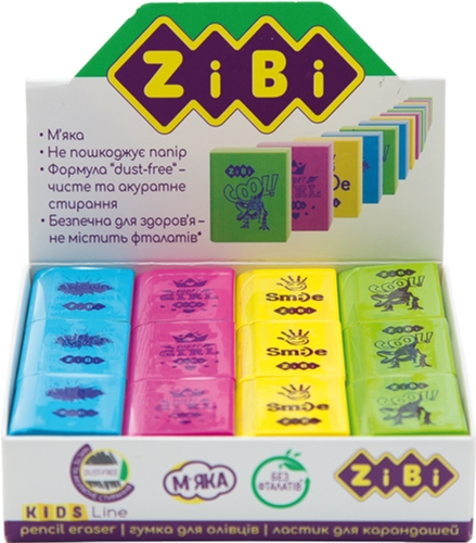 

Набор ластиков ZiBi Книжка 36 шт (ZB.5454)