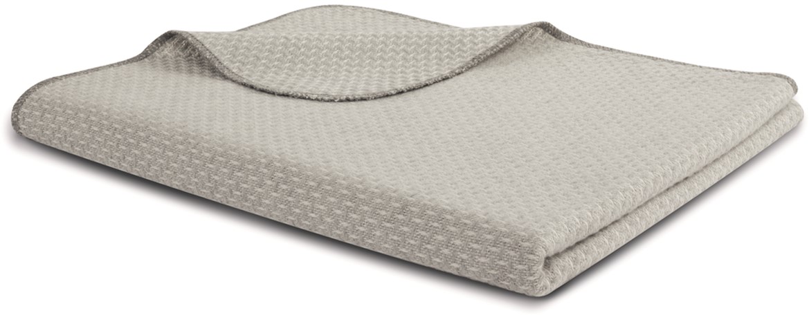 

Плед Biederlack Wohndecke Structure Grey 150x180