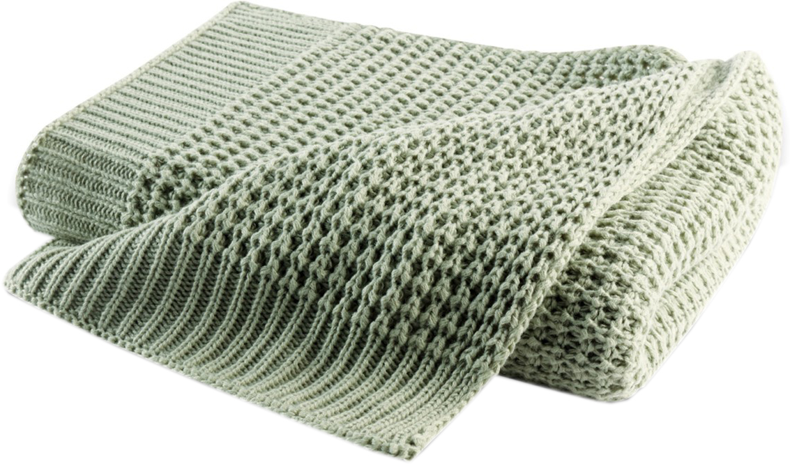 

Плед Biederlack Wohndecke Knit Salvia 130x170