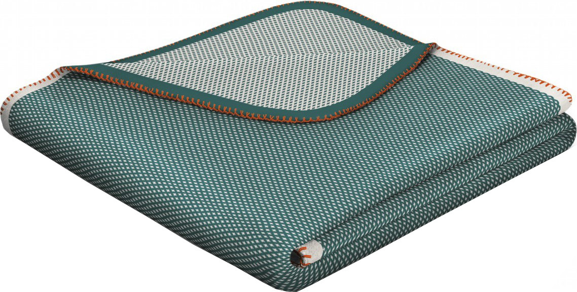 

Плед Biederlack Wohndecke Global Petrol 150x200