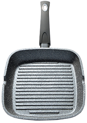 

Сковорода гриль Fissman Grey stone 24 см (4977)