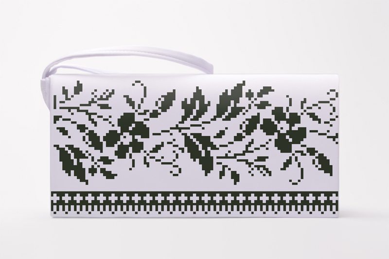 

Набір для вишивки нитками Барвиста Вишиванка заготовки пошитого клатча Сокальська квітка (КЛ126лБ1301i)