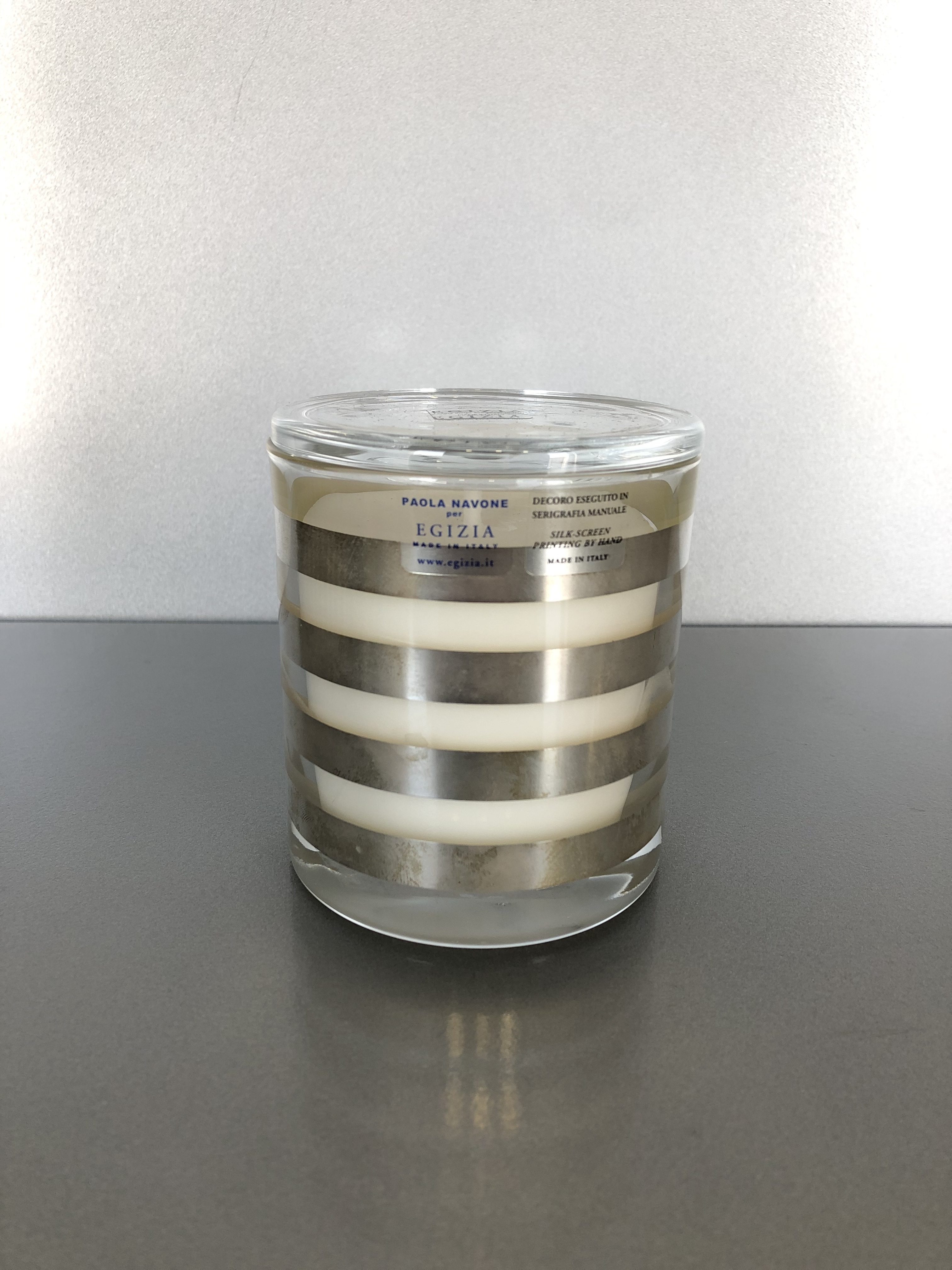 

Аромасвеча Egizia Tratto Argento Fragrance VanillePure 270 г