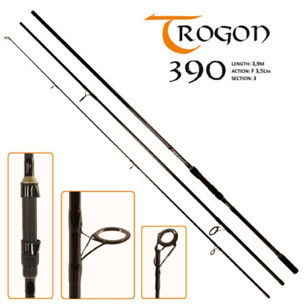 

Спиннинг карповый штекерный "Trogon" 3.9м 150г (FF23627)