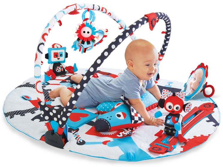 

Розвиваючий килимок 3 в 1, Gymotion Robo Playland, Yookidoo