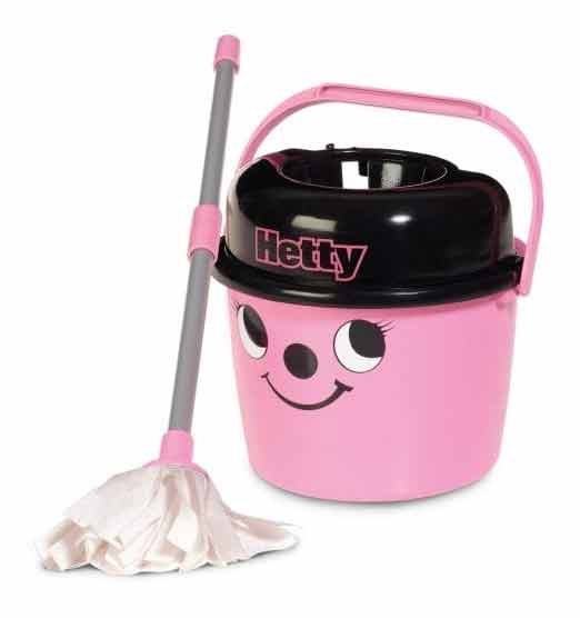 

Игровой набор для уборки Casdon ТМ Касдон Hetty Швабра и ведро розовый (657)