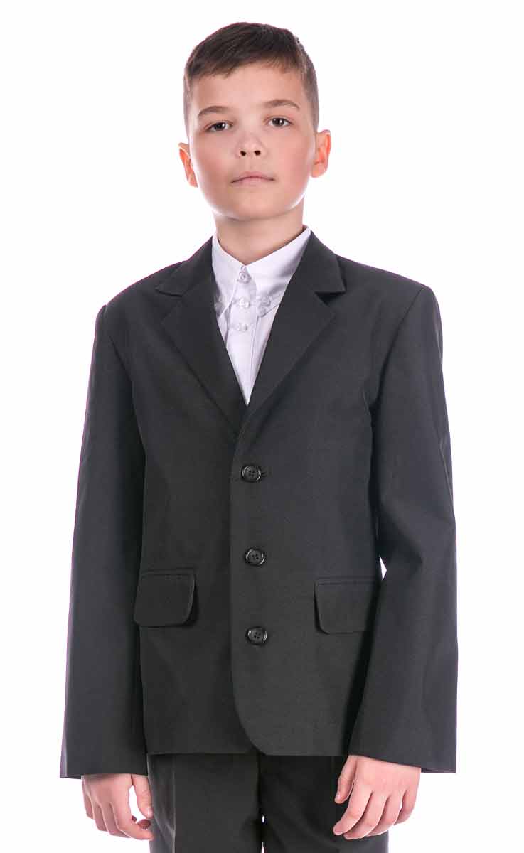 

Классический пиджак Nega Нега для мальчика, черный, 170 р (ШФН000121_40-170)