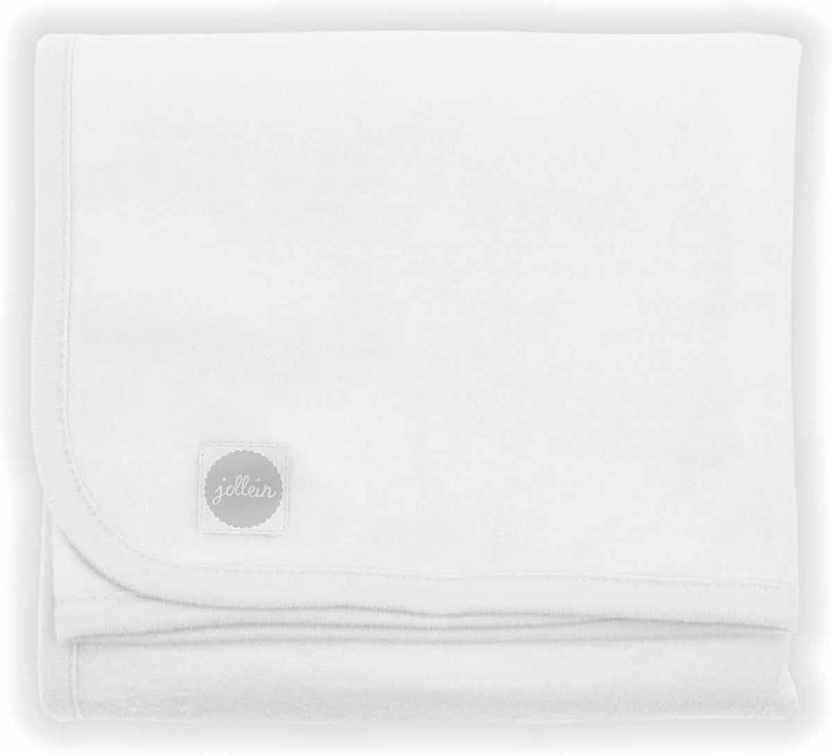 

Детское одеяло Jollein Жоллейн хлопковое White 75×100 см (514-511-00001)
