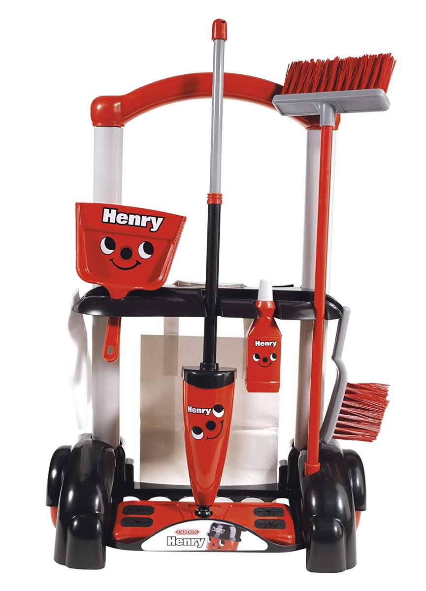 

Игровая тележка для уборки Casdon ТМ Касдон Henry красная (630)