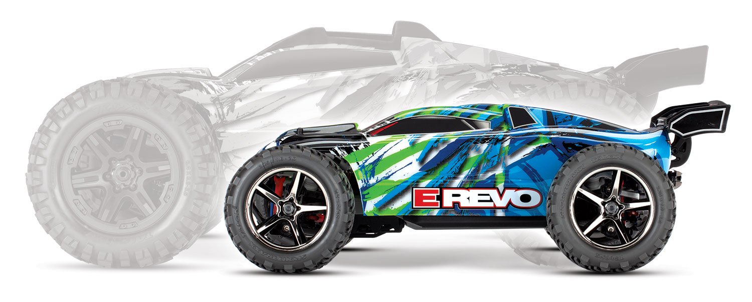 Машинка на радиоуправлении Traxxas E-Revo 1:16 4WD RTR (71054-1-GRN) –  фото, отзывы, характеристики в интернет-магазине ROZETKA от продавца: RCH |  Купить в Украине: Киеве, Харькове, Днепре, Одессе, Запорожье, Львове